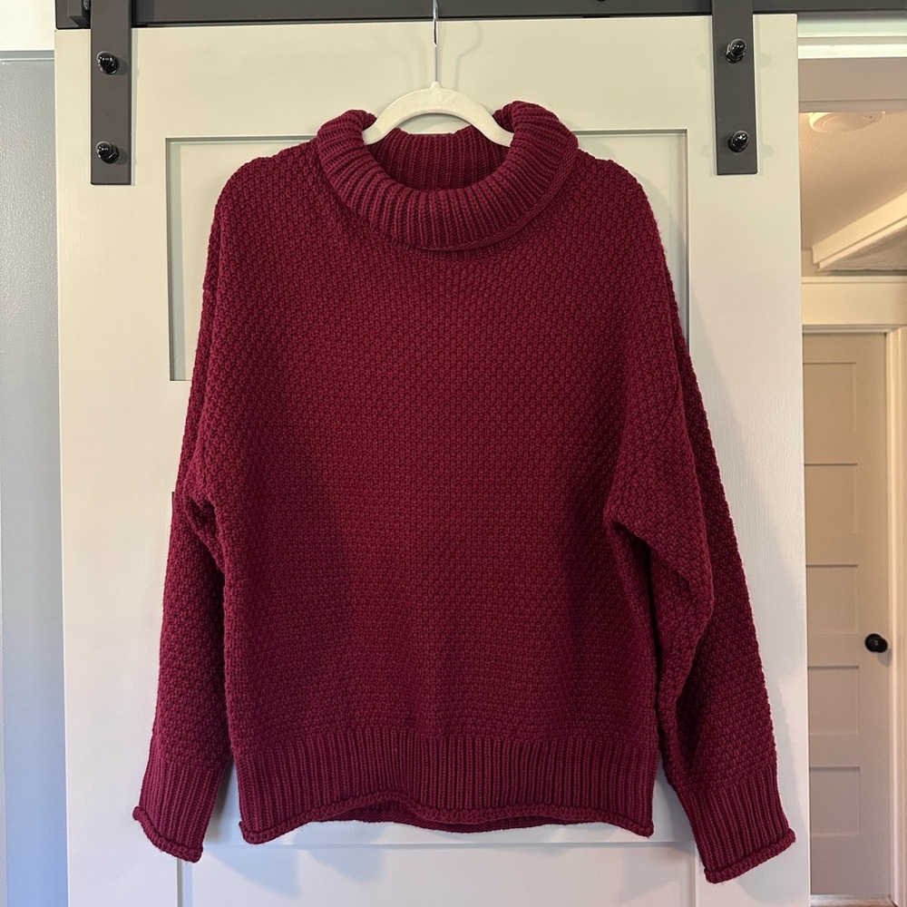 Fashion Mock Neck Sweater